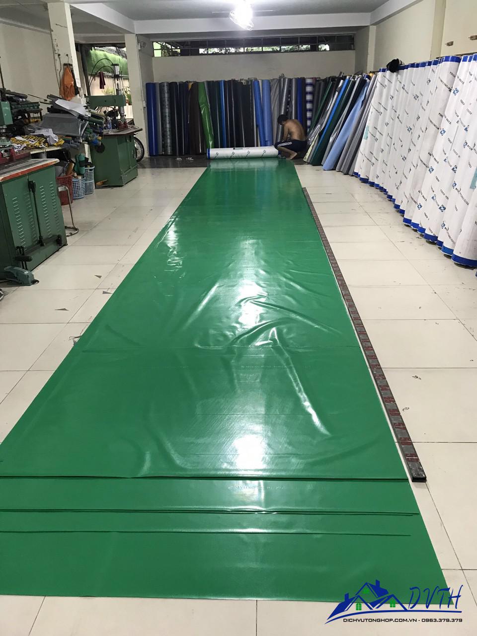 May bạt mái che tại Hậu Giang